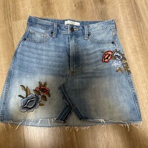 Abercrombie & Fitch jeans skirt
